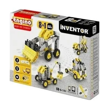 ostatní stavebnice STAVEBNICE ENGINO INVENTOR 8 MODELŮ STAVEBNÍ STROJE 0834
