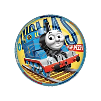 Jedlá dekorace na dort MAŠINKA TOMÁŠ žlutý, VARIANTA Jedlý papír 175