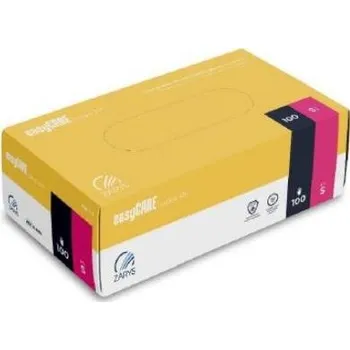 Vyšetřovací rukavice Rukavice latexové bez pudru 100 ks EASY-CARE L /100 ks