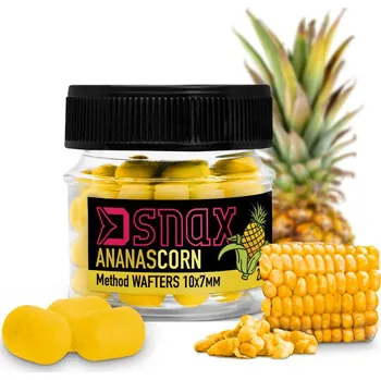 Boilies DELPHIN Nástraha D SNAX WAFT Kukuřice Ananas 7x5,5mm 20g (DELPHIN D SNAX WAFT Kukuřice Ananas 7x5,5mm 20g)