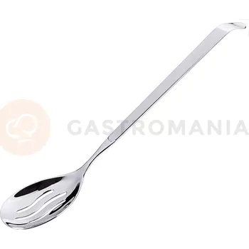 Nerezový dřez Servírovací lžíce 370 mm, perforovaná | CONTACTO, Buffet One