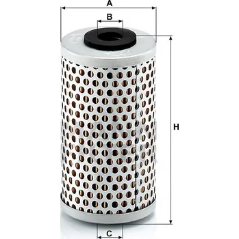 Hydraulický filtr MANN HYDRAULICKÝ FILTR H 601/6 (Hydraulický filtr značky MAN+HUMMEL H 601/6)