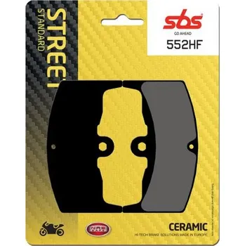 Brzda pro motocykl Přední brzdové destičky SBS Honda VF 400 F 1985 - 1986 směs HF