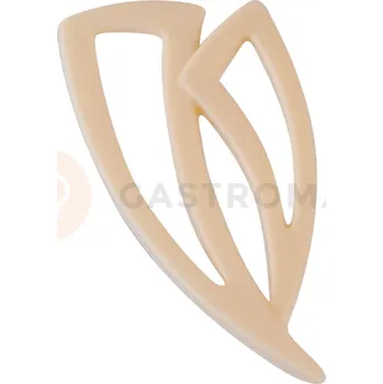 Čokoládová tyčinka Polykarbonátová forma na čokoládové dekorace - 16 ks x 2/3g, 62x31 mm - 20-D011 | MARTELLATO, Decorations