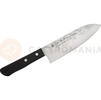 Nůž Santoku, 17 cm | SATAKE, Nashiji Black Pakka