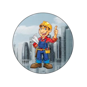 Jedlá dekorace na dort ARCHITEKT, VARIANTA Jedlý papír 1058