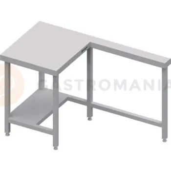 Zahradní úložný box Vnější stůl pod pokladnu - levý, vrchní deska ze žuly | STALGAST, ST 136