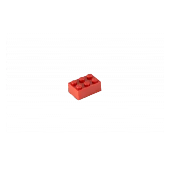 Hlavolam Kostka 3x2 červená