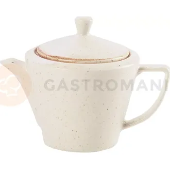 Džbánek na čaj z porcelánu, 0,5 l, krémový | PORLAND, Seasons Sand