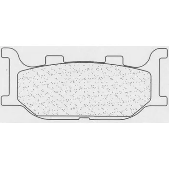 Brzda pro motocykl Přední brzdové destičky CL-Brakes YAMAHA XP 500 T-MAX (ABS) 2004-2007 směs MSC