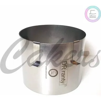 Čokoláda Nastavitelný ráfek kruh 12-15 cm (výška 14 cm)