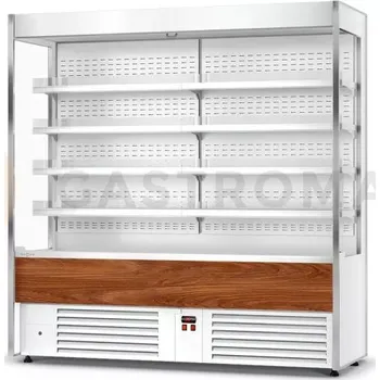 Modul pro otevřený chladící regál, dřevěné provedení 1250x700x2020 mm | RAPA, RCh-O D