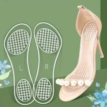 Vložka do bot Protiskluzové vložky do bot, dámské - transparent, 2 ks