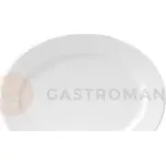 Porcelánový servírovací talíř hluboký 42 cm | AMBITION, Simple