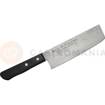 Nůž Nakiri, 16 cm | SATAKE, Nashiji Black Pakka