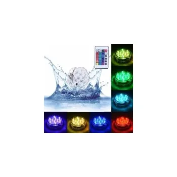 Vodotěsný LED RGBW reflektor s dálkovým ovladačem, IP68