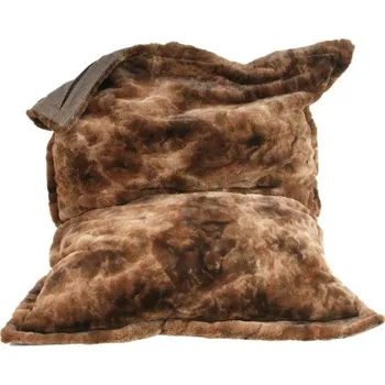 Sedací pytel Dětský sedací pytel 130 x 100cm FOX hnědý melír