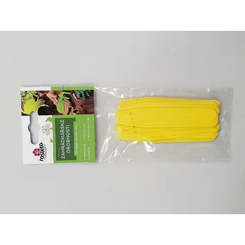 Skleník Jmenovka zapichovací - Roseto L 4 žlutá (20ks)