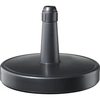 Stínicí technika Helcosol Stojan na slunečník plastový plnitelný 70 kg, Helcosol, kulatý, pro průměr tyče 28-62 mm, barva bílá, rozměr 69x13 cm