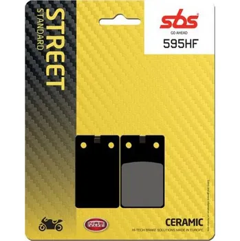 Brzda pro motocykl Přední brzdové destičky SBS Malaguti 50 Fifty Mistral 1990 - 1995 směs HF