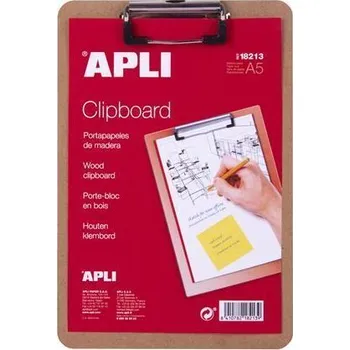 Zápisník Apli, dřevěný, A5