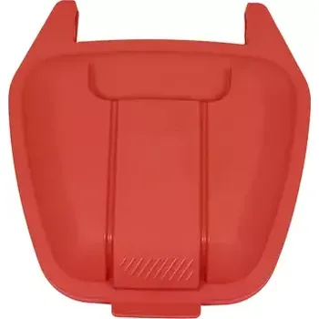 Popelnice Víko k mobilní nádobě, červené