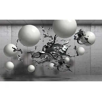 Fototapeta Fototapety 3D abstrakt a koule IMPOL TRADE 2947 P4