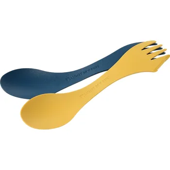 Kempingové nádobí Light My Fire Spork Original 2 pack Musty Yellow / Hazy Blue