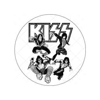 Přisada na vaření a pečení KISS černé, VARIANTA Jedlý papír 839