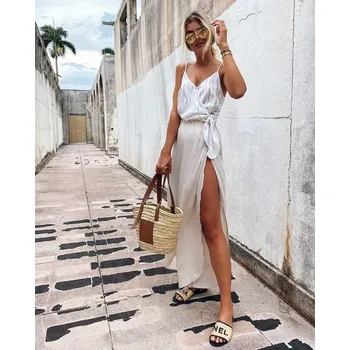 Dámské kalhoty BeChick Krémové kalhoty Cali BeChick ❤