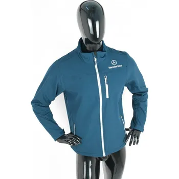Pánská větrovka Bunda softshell MERCEDES-BENZ modrá 2XL