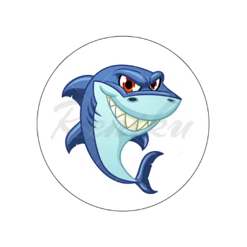 Jedlá dekorace na dort ŽRALOK, VARIANTA Jedlý papír 347