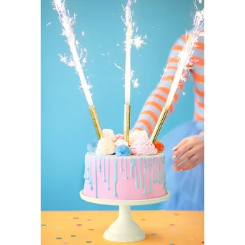 Dortová svíčka Dortové prskavky - 4ks