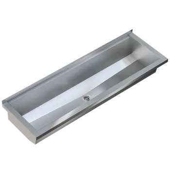 Umyvadlo Mycí nerez koryto Franke KWC Planox PL24 (délka 240cm, bez místa na stojánkovou baterii)