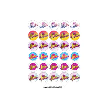 Jedlá dekorace na dort SOY LUNA, VARIANTA Jedlý papír 1493