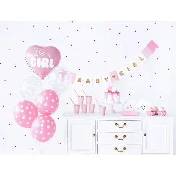 Party dekorace Párty dekorační set It´s a Girl - 49 kusů