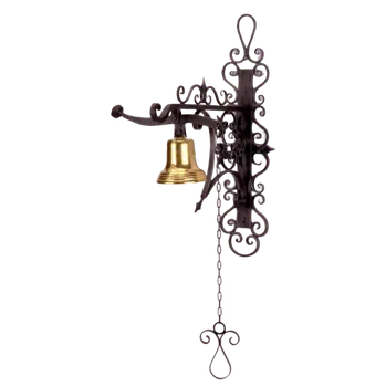 Příslušenství k domovnímu zvonku Kovaný zvonek na zeď model 3024