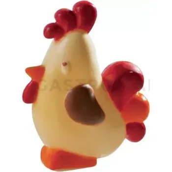 Čokoládová tyčinka Polykarbonátová forma na čokoládové 3D figurky - Kohout, 2 ks x 115g, 100x160x126 mm - 20-C1955 | MARTELLATO, 3D Polycarbonate
