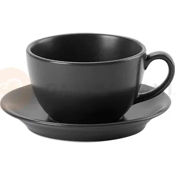 Šálek z porcelánu, 0,25 l, černý | PORLAND, Seasons Coal