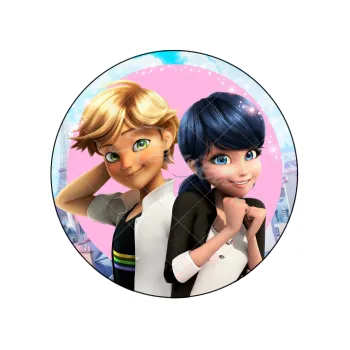 Jedlá dekorace na dort BERUŠKA a KOCOUR bez masky, VARIANTA Jedlý papír 768