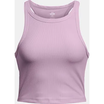 Dámské tílko Under Armour Meridian Rib Crop Tank 1384008-543 Fialová MD