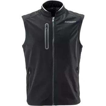 Pánská vesta softshellová vesta Kenny Racing Body Warmer Full Black