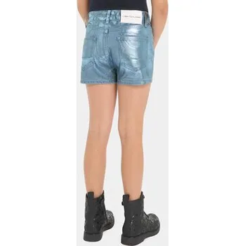 Pánská móda Calvin Klein Jeans Šortky z materiálu IG0IG02368 Modrá Relaxed Fit 10Y