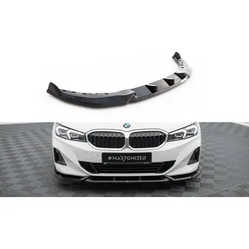 Karosérie Spojler pod nárazník lipa BMW 3 Sedan / Touring G20 / G21 Facelift černý lesklý plast