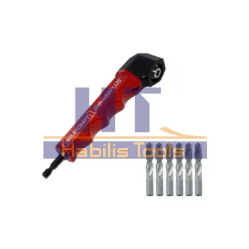 Nástavec na vrták Vrtací a kolíkovací nástavec MILESCRAFT - 90° + vrtáky