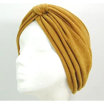 Klobouk Dámská zimní čepice turban - ČERVENÁ