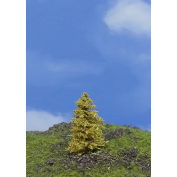 Plastikový model Modelářský strom - modřín žlutý, výška 4-5 cm