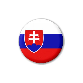 Placka vlajka Slovensko 25 mm