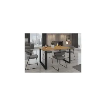 Jídelní stůl FALCO Stůl Industrial 138x90 dub artisan