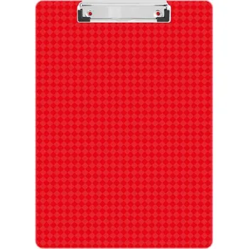 Psací podložka Podložka s klipem PS/A4, červená 450278